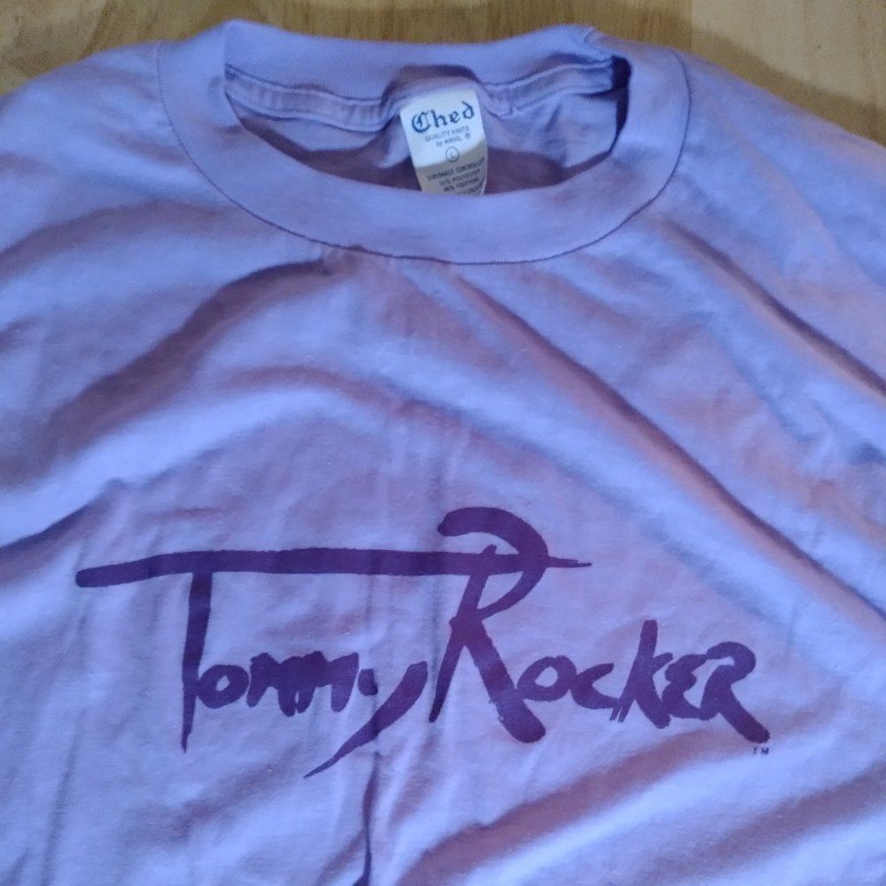 Vintage 80s Tommy Rocker Logo Spell Out Tank Top